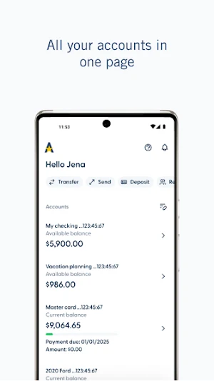 American United FCU Mobile Screenshot 1