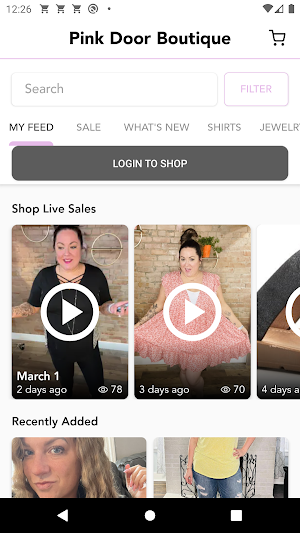 Pink Door Boutique Screenshot 1