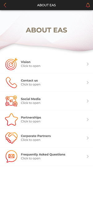 EAS Society & Congress App Screenshot 2