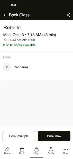 ROM Athletic Club Screenshot 2