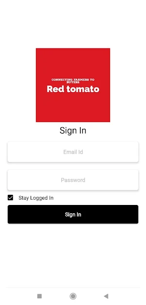 Red Tomato Merchant App Screenshot 1