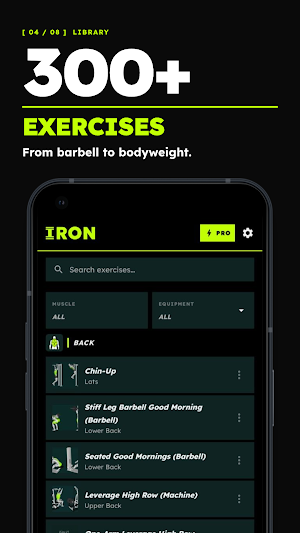 IRON: Workout Plans & Gym Log Screenshot 3