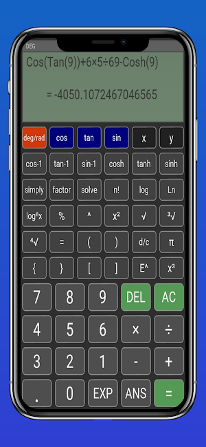 Trigonometry Calculator Screenshot 2
