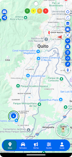 GPS WARRIOR SATELITAL Screenshot 1