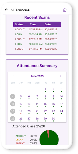 AttendanceGuru | Parent App Screenshot 1