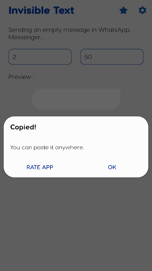 Blank Text & Invisible Text Screenshot 2