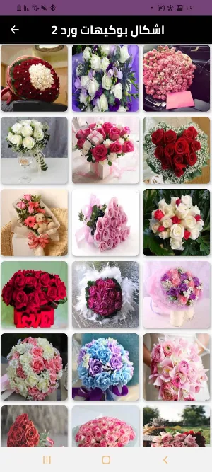 اشكال بوكيهات ورد Screenshot 2