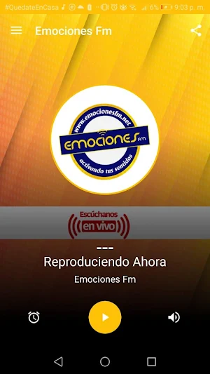 Emociones FM Screenshot 1