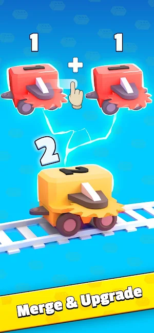 Train Digger - Idle Game Screenshot 1