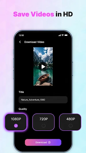 Video Downloader: Fast Saver Screenshot 2