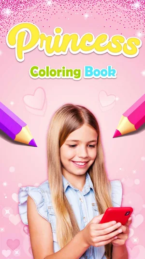 Princess Coloring Pages Screenshot 0