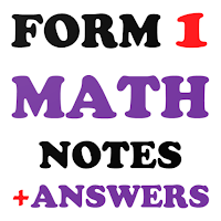 Form 1 Math Notes + Answers