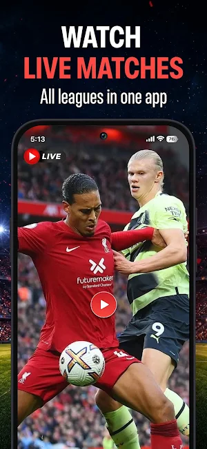 Live Football TV HD 2026 Screenshot 1