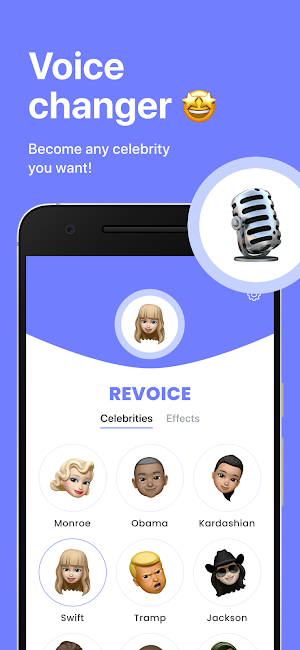 Re Voice changer effects maker Screenshot 0
