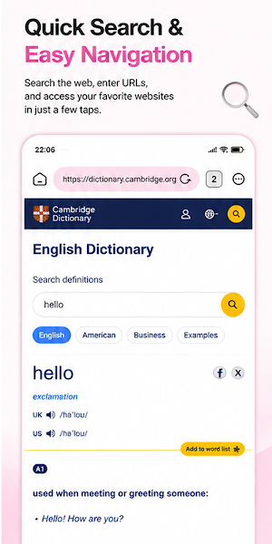 True Browser - Private Browser Screenshot 1