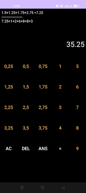 Teacher Calc Screenshot 2