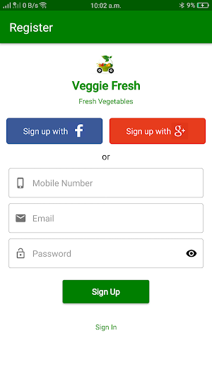 Veggie Fresh Screenshot 1