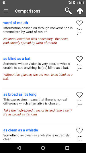 English Idioms and Phrases Screenshot 3