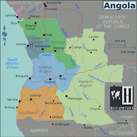Map of Angola
