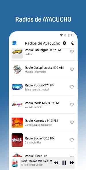 Radios de Ayacucho Screenshot 2