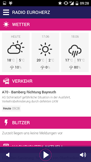 Radio Euroherz Screenshot 1