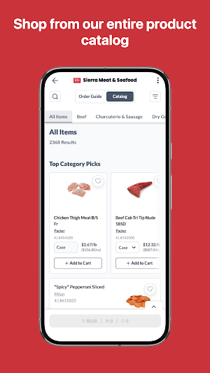 Sierra Meat & Seafood Company Screenshot 2