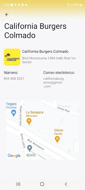 California Burgers Screenshot 1
