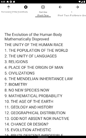 Book, The Evolution Of Man Scientifically Dis... Screenshot 3