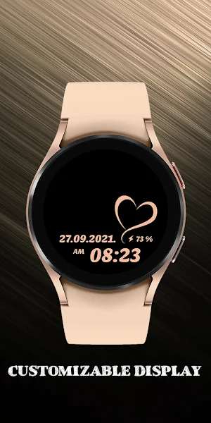 Rose gold heart Screenshot 0