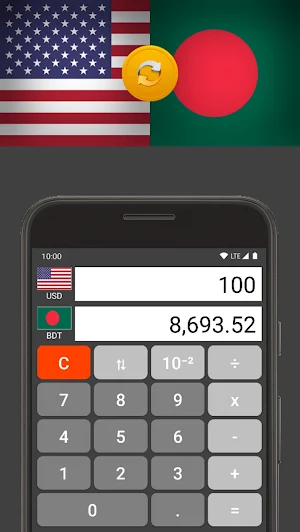 US Dollar / Bangladeshi Taka Screenshot 0