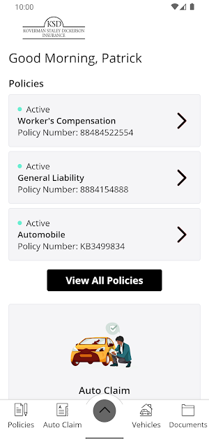 Koverman Staley Dickerson Ins. Screenshot 1