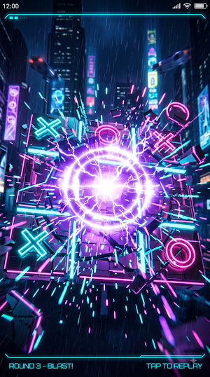 Cyber Grid: Extreme TicTacToe Screenshot 1