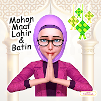 Stiker Idul Fitri 2024