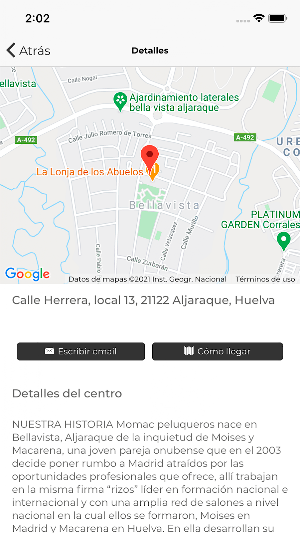 Momac Peluqueros Screenshot 1