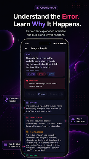 CodeTutorAI: Learn How To Code Screenshot 1