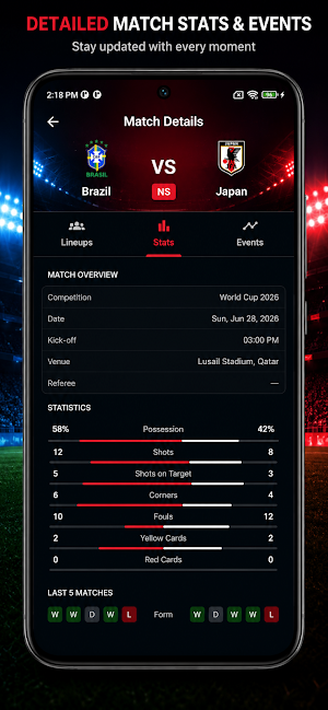 TotalSportek – Live Scores Screenshot 1