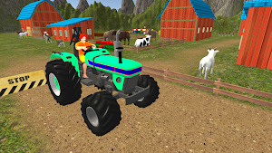 Tractor parking 3d game 2025 Screenshot 1