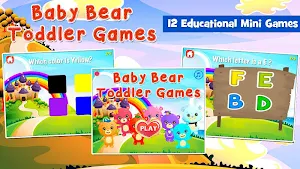 Baby Bear Games for Toddlers Screenshot 0