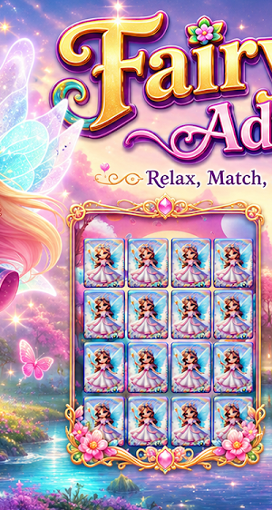 Casual Fairy Match Adventure Screenshot 1