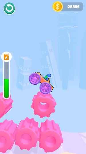 Jelly Car Sunset Screenshot 0