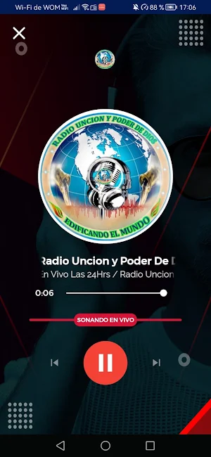 Radio Uncion y Poder De Dios Screenshot 2