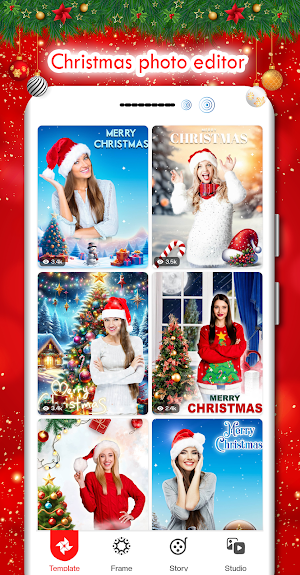 Christmas Video Maker Screenshot 0