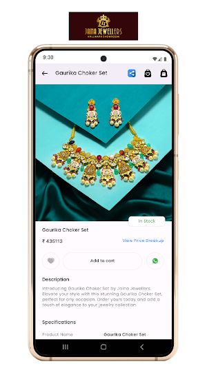 Jaina Jewellers Screenshot 2