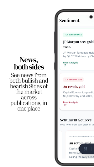 Sentiment: Finance News Screenshot 2