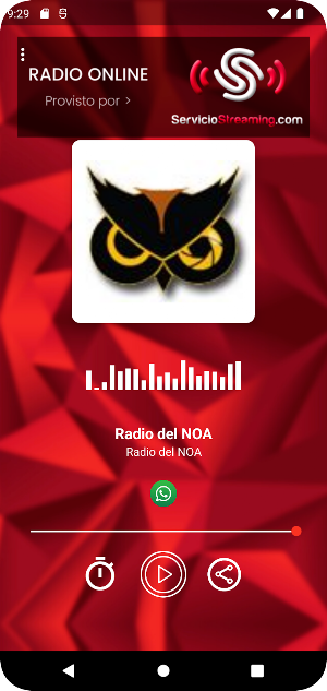 Radio del NOA Screenshot 2