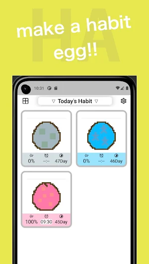 Habit Eggs Screenshot 0