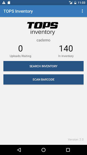 TOPS Inventory Screenshot 0