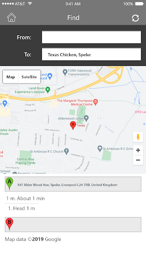 Texas Chicken, Speke Screenshot 1