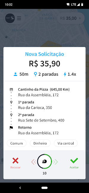 Point Delivery - Entregador Screenshot 2