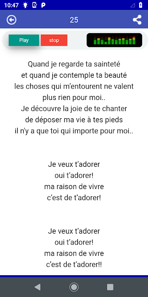 Louange & Adoration Chrétienne Screenshot 2
